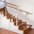 thumbnail image 4 of Raindrops 5Pcs Stair Riser Brackets Strong Support Made of Stainless Steel for Builders, 4 of 7