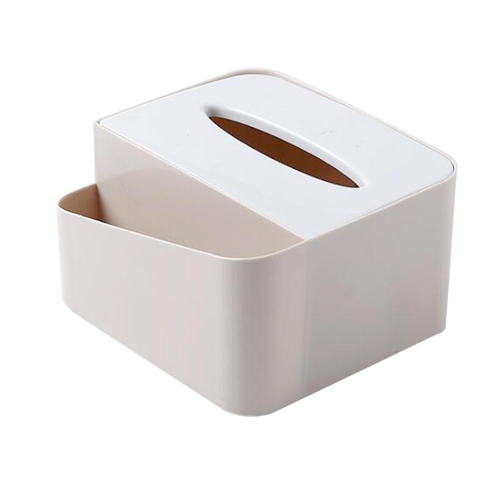 Office Desk Organizer Compartments Collection tissue box tissue box Gray 