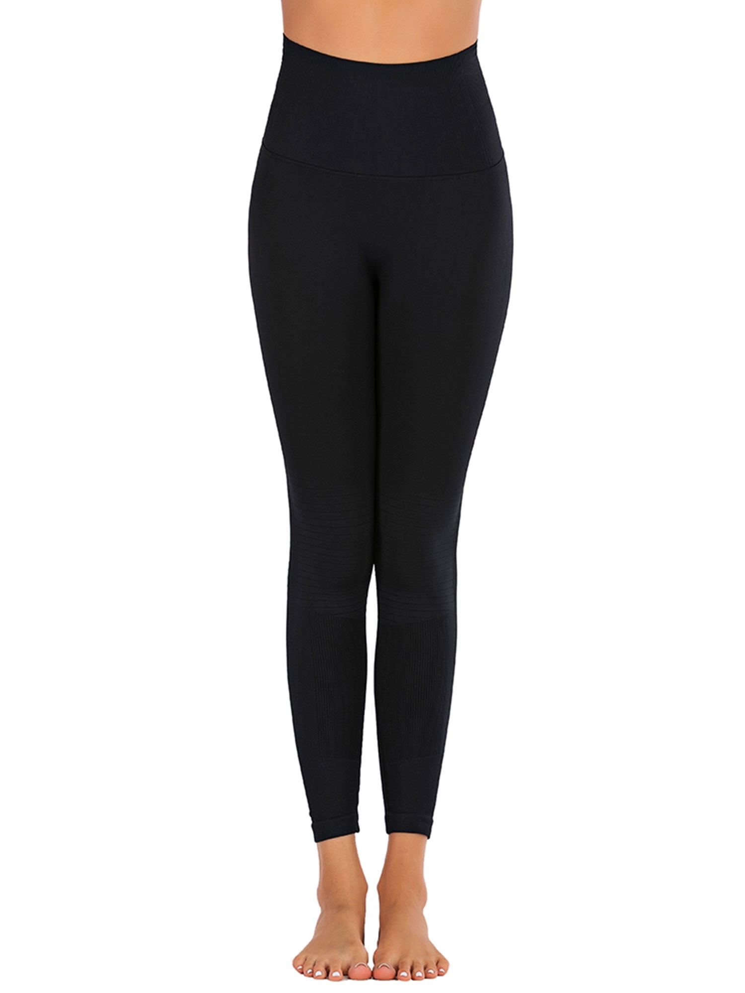 Womens High Waisted Yoga Leggings Pants Seamless fit Exercise Running Jogging 