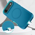 thumbnail image 5 of I-HONVA For iPhone 17 Air Case Compatible with MagSafe,3-Layer Military Grade Drop Protection Anti-Slip Bumper Rugged Shockproof Dustproof Protection 6.6 inch Phone Case,Teal, 5 of 7