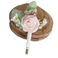 thumbnail image 1 of Qarigey Ramillete no tóxico apto para mascotas, flores hipoalergénicas para gatos y perros, para el ojal del novio Accesorios de disfraces rubor rosa, 1 of 6