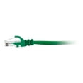 thumbnail image 3 of C2G 9ft Cat6a Snagless Unshielded (UTP) Network Patch Ethernet Cable-Green - Patch cable - RJ-45 (M) to RJ-45 (M) - 9 ft - UTP - CAT 6a - molded, snagless, stranded - green, 3 of 3