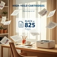 thumbnail image 2 of 902XL Ink Cartridges 2 Black Compatible with 902 Ink Cartridges & OfficeJet Pro 6978, 6968, 6958 Printers Ink Multipack High-Yield, 2 of 6