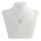 thumbnail image 5 of Collar Pendulo Con Cristales Swarovski Oro Rosa 14k Lam rosa Unitalla, 5 of 8