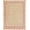 Dark Pink, variant on Scalloped Natural Jute Rug 2'x3' Ft – Handwoven Boho Farmhouse Area Rug, Braided Eco Friendly Entryway Rug, Natural Fiber Carpet for Living Room & Bedroom, (Sky Blue, 2'x3')