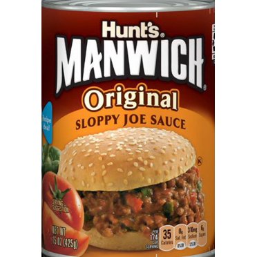 Great Value Sloppy Joe Sauce 15 Oz Can Walmart Com