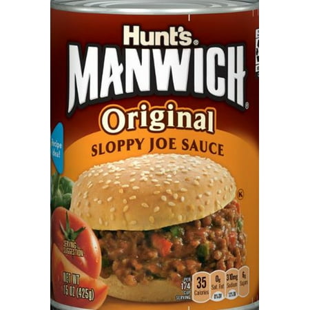 (Price/Case)Manwich 2700044212 Manwich Original Sloppy Joe Sauce 15 (Best Sloppy Joe Recipe Using Manwich)