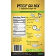 thumbnail image 2 of Vegan Burger (9 Servings): Veggie Six Mix, 2 of 2