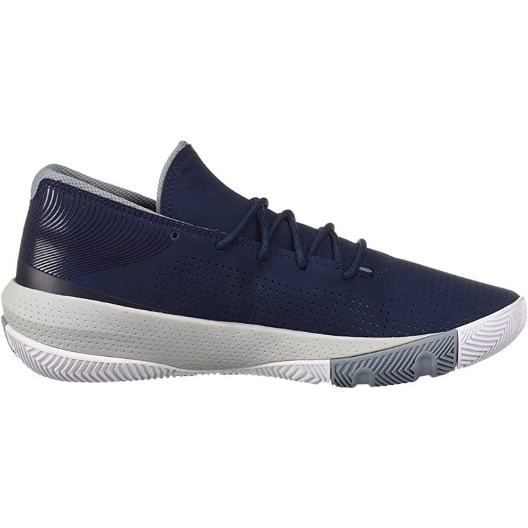 Under Armour Men's SC 3ZER0 III Basketball Shoe, Academy Blue/Gray