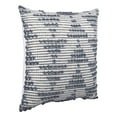 thumbnail image 7 of Ox Bay Petra 20" x 20" Navy/White Geometric Reversible Indoor/Outdoor Adult Decorative Throw Pillow, 7 of 7