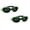 C, variant on Colorful Square Frame Swimming Goggles for Adults, Clear Lens Anti Fog Swim Glasses, Wide View No Leaking Professional Goggles for Men Women Youth, 16.9"