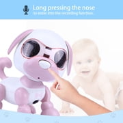 LYUMO Educational Gift, Smart Dog,Robot Dog Pet Toy Smart Kids Interactive Walking Sound Puppy LED Record Educational Gift