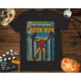 thumbnail image 1 of Réimpression Rare Iron Man Classique Rétro Bande Dessinée Vintage Couverture T-Shirt Unisexe Chemise Adulte Tee 30268, 1 of 2