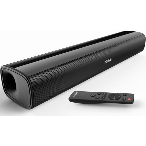 Barra de sonido Saiyin de 43 cm para Smart TV Bluetooth 5.3/óptica/AUX