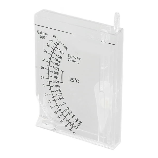 Aquarium Glass Saltwater Hydrometer,Aquarium Salinity Tester Accurate