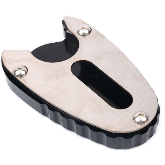 Placa de soporte de extensión de caballete lateral CNC para motocicleta para SV650 2016-2019 SV650X