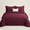 Coin Pattern Burgundy-Twin (68"x86"), variant on Quilt Set Black Bedspreads - Soft Bed Fall Lightweight Bedspreadforter Modern Style Pattern Coverlet For All Season 2 Pieces (1 1ow Sham)