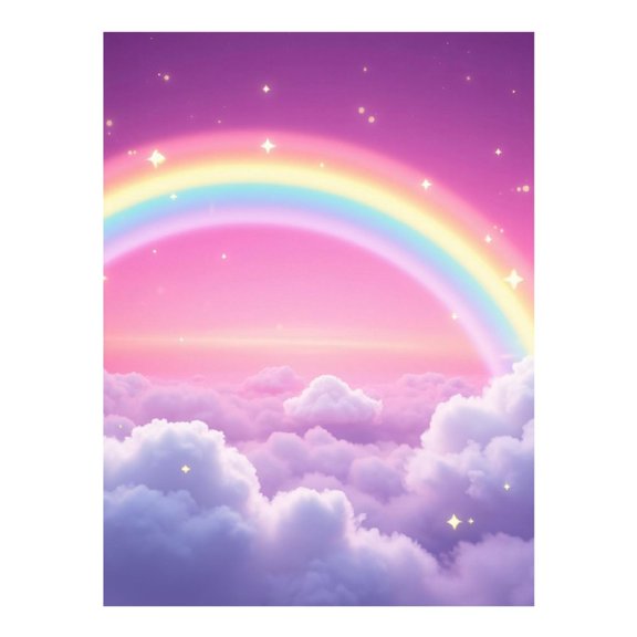 Diamond Art Kits for Adults - 5d Pastel Sky Rainbow Clouds Fantasy Diamond Painting for Adults, Diamond Art for Adults Beginners, Diamond Painting Kits for Adults for Home Wall Decor