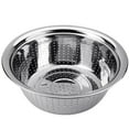 thumbnail image 1 of Strainer for Rice Washing Bowl and Versatile Colander with Side Drainers for Kitchen Use Stainless Steel Rice Rinsing Bowl Vegetable and Fruit Strainer Durable Kitchen Tool, 1 of 6