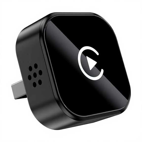 Universal Wireless CarPlay Adapter USB Plug and Play Seamless 2-in-1 Car Audio Receiver for Enhanced In-Car Connectivity