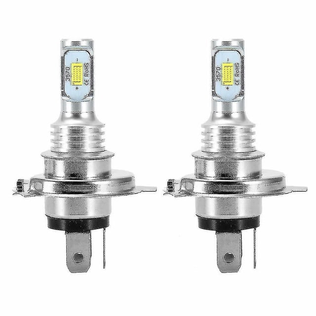 2 X H4 9003 Hb2 Bombillas LED para faros delanteros, por juego 6500k Xenon White para luces altas y bajas Hi/lo Plug And Play ACTIVE Biensenido a ACTIVE