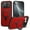 Red, variant on ShellTech For iPhone 16e PC+TPU Magnetic Case,Wireless Charging Ring Kickstand, Anti-Scratch Military Grade Shockproof Non-Slip Anti-Fingerprint Full Camera Protection,Purple