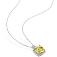 thumbnail image 3 of Everly Women's Citrine Sterling Silver Necklace, 3 of 5
