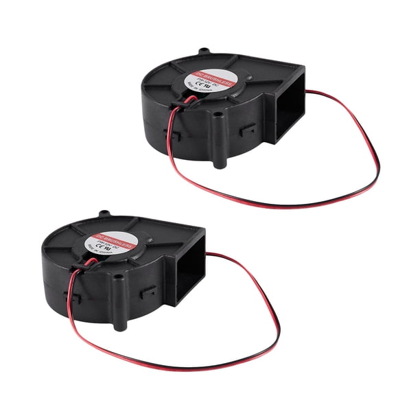 3 uds 75mm X 30mm Dc 12v 0.36a 2pin ordenador Pc ventilador de refrigeración
