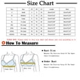 thumbnail image 3 of Sports Bras for Women Women's Bra Soild Underwear Bra Everyday Gathering Sports Bra Yoga Underwear Womens Bras Summer Plus Size Bras for Women, 3 of 8