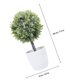 thumbnail image 2 of OULII Planta Artificial Verde Para De Escritorio Con Maceta Retro Pastoral, 2 of 6
