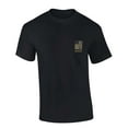 thumbnail image 2 of Colorado Football Flag Team Color Gold and Black American Flag Short Sleeve T-shirt-Black-small, 2 of 4