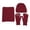C-Red681, variant on DHFJKG Winter Knit Scarf Hat Gloves Set Unisex Solid Color Warm Long Scarves Beanie Mittens 3PCS Cold Weather Soft Windproof Warm Set