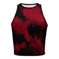 thumbnail image 4 of QASIEATN Womens Tank Tops Square Neck Ribbed Sleeveless Basic Cute Going Out Tops Slim Summer Y20 Clothes, 4 of 5