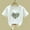 White, variant on Girls Summer Short Sleeved T-shirt Crew Neck Cropped Sweatshirts Cute Loose Fit Pullover Tops Black 2-3 Years