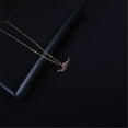 thumbnail image 3 of Valentine's Day Gifts for Woman New Hot Item Creative Rose Gold Dinosaur Necklace Fashion Lady Necklace Rose Gold, 3 of 3