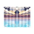 thumbnail image 1 of BSDHOME Fantasy and Surreal Landscape Window Curtain Kitchen Curtain 26x39 inches (Two Pieces), 1 of 3