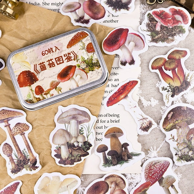 IKemiter Sticker Scrapbooking Supplies Beautiful Adhesive Decorative Sticker For Gift Packaging Notebooks