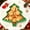 A, variant on NWOKYZGH Plastic Christmas Tree Charcuterie Boards Cheese Board Green Christmas Tree Charcuterie Platter and Serving Tray Plate Party Decoration for Salad Candy Snack