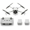 thumbnail image 6 of DJI Mini 3 Camera Drone Quadcopter + RC-N1 Controller (No Screen) + Fly More Kit, 4K Video, 38min Flight Time, True Vertical Shooting, Intelligent Modes Bundle w/ Deco Gear Backpack +Accessories, 6 of 10