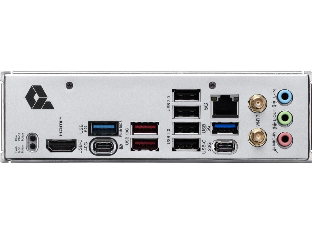 MSI PRO X870E-P WIFI AM5 ATX AMD Motherboards, USB 4.0 (40G),4x SATA 6Gb/s,Wi-Fi 7, Triple M.2 Connectors,
