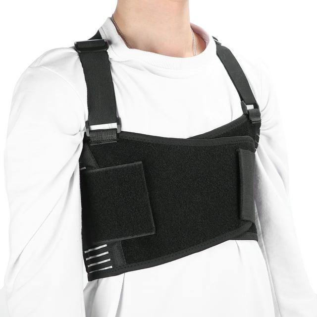 Khall Rib Fracture Support Brace Breathable Adjustable Chest Lumbar Protector Strap Belt,Lumbar Protector Belt,Rib Protector