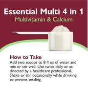 Celebrate Vitamins 4-in-1 Bariatric Multivitamin with Calcium Protein Shake, Chocolate, 20 oz. tub