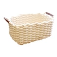 thumbnail image 2 of HANDIED Storage case Cotton Rope Storage Basket Woven Rope Storage Box For Woven Baskets, 2 of 6