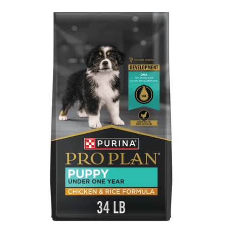 Pro Plan Focus Puppy Chicken & Rice Formula Dry Dog Food 34 lb