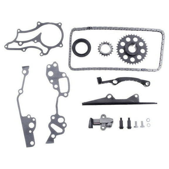 Front Timing Chain Kit 9 - Compatible with 1985 - 1995 Toyota Pickup 2.4L 4-Cylinder 1986 1987 1988 1989 1990 1991 1992 1993 1994