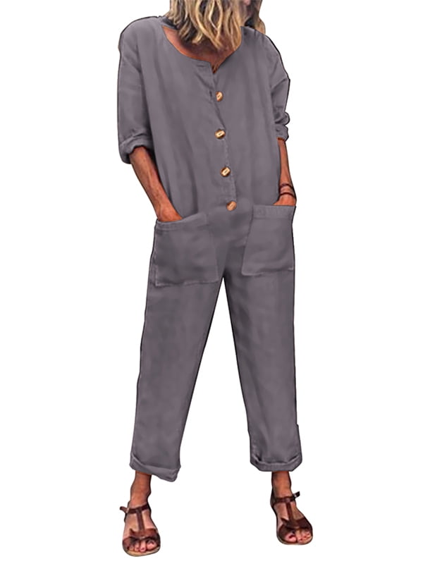 long sleeve culotte jumpsuit