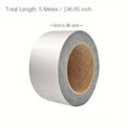 thumbnail image 1 of PENGX Ruban Adhésif Super Résistant en Aluminium Butyle pour Réparation de Fuites - Adhésif Étanche pour Tuyau et Toit - Ruban d'Étanchéité Durable pour Surfaces Extérieures - Plusieurs Tailles Disponibles, 1 of 7