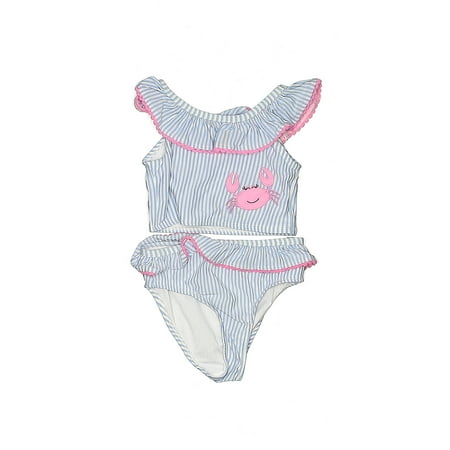 

Pre-Owned Crown & Ivy Girl s Size 24 Mo Two Piece Swimsuit