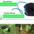 thumbnail image 5 of String Trimmer Spool Line For Greenworks 24v 40v 80v (8 Spool, 2 Cap), 5 of 5
