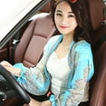 thumbnail image 5 of Women Thin Shoulder Shawl Multi Colour Arm Cover Outdoor Sunscreen Sleeves, 5 of 19